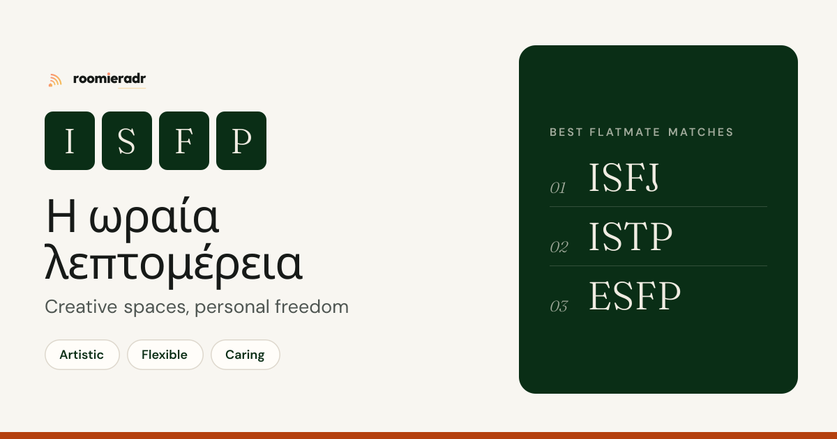 Η κάρτα αποτελεσμάτων προσωπικότητάς σας